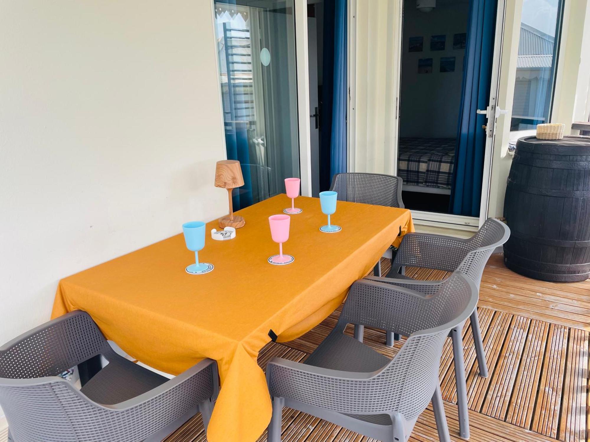 Ticarbets T3 - Residence Manganao - En Bord De Plage サン・フランソワ エクステリア 写真